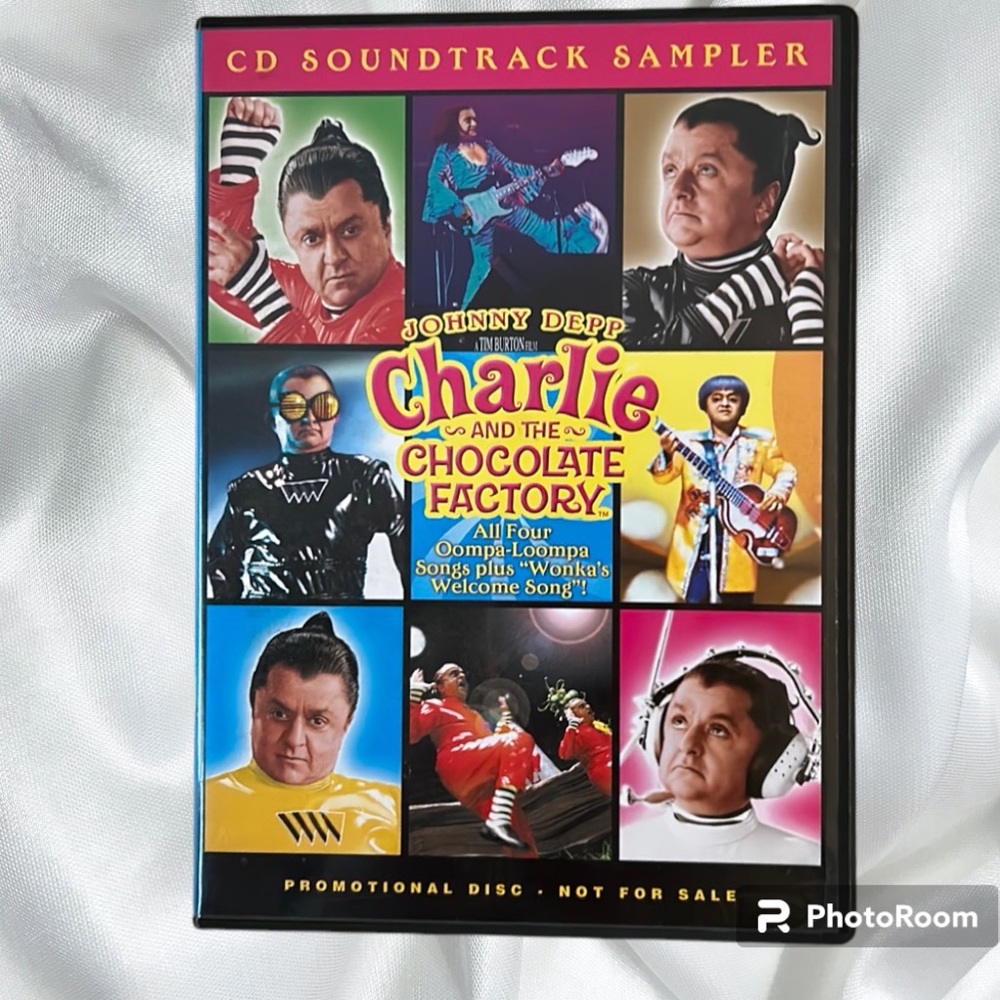 4/$20 CHARLIE AND THE CHOCOLATE FACTORY dvd